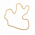 Chaîne maille gourmette en or 18 carats - 5,16