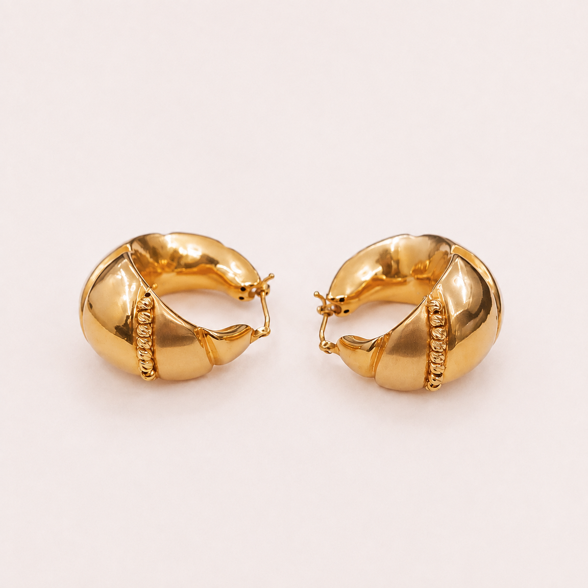 Boucles d'oreilles en or 18 carats - 6,40 g • D'occasion