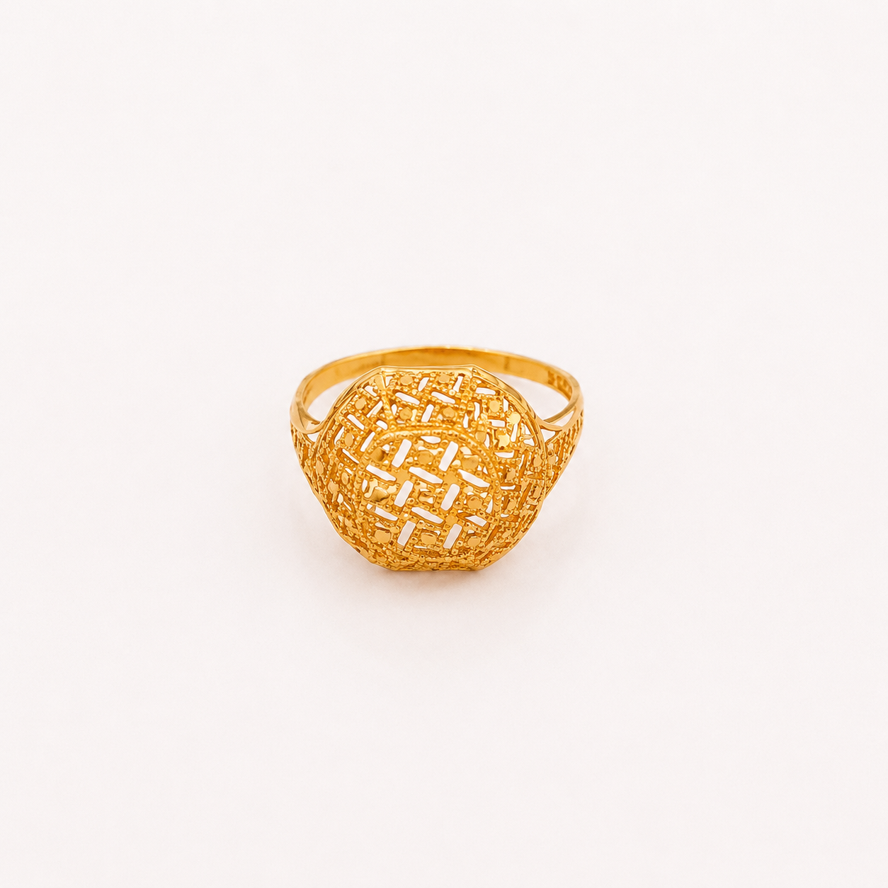 Bague en or 21 carats - 2,43G