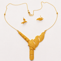 Ensemble Collier et Boucles d'oreilles en or 18 carats - 6,25 g • D'occasion