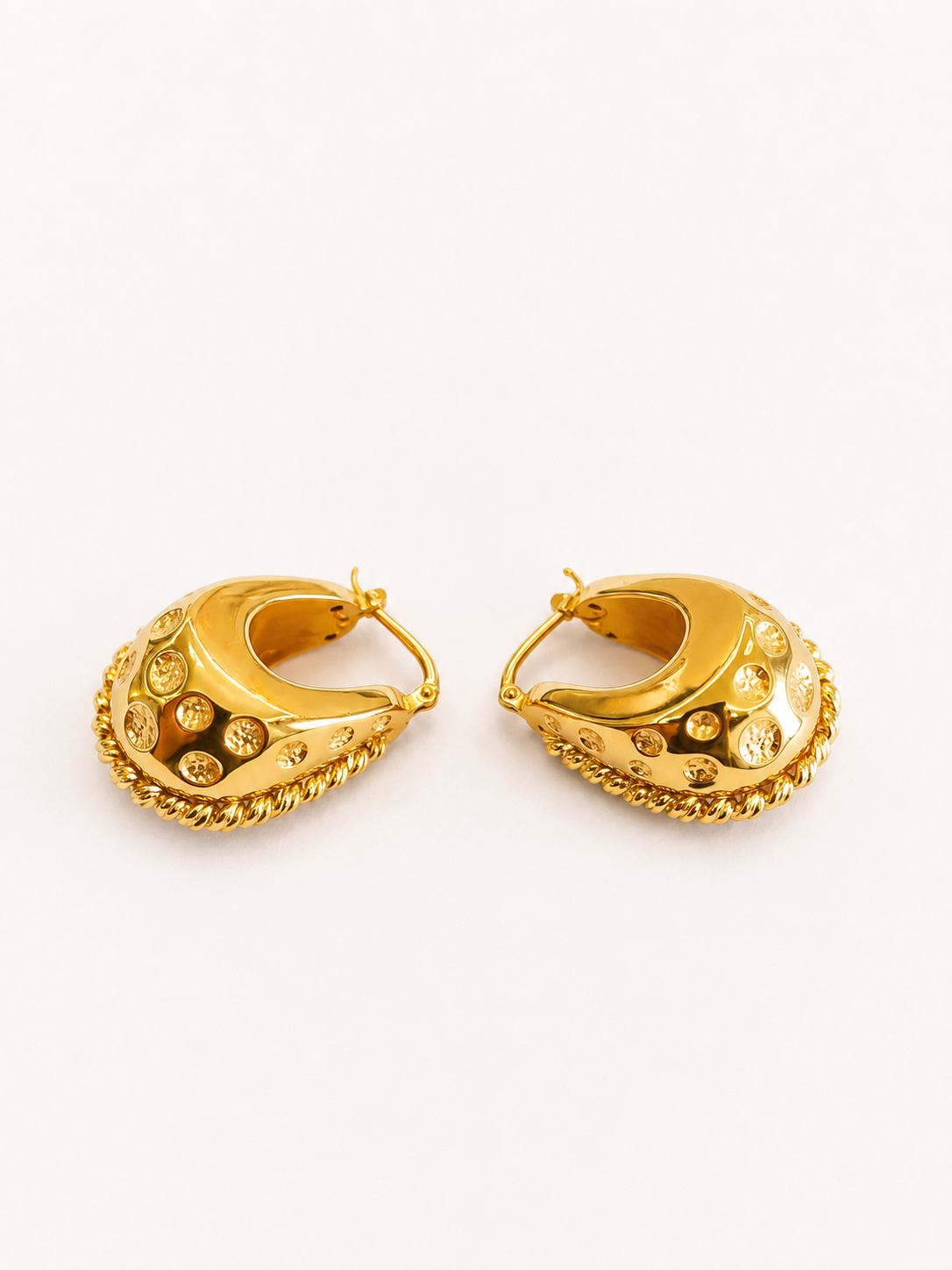 Boucles d'oreilles en or 18 carats - 6,39g