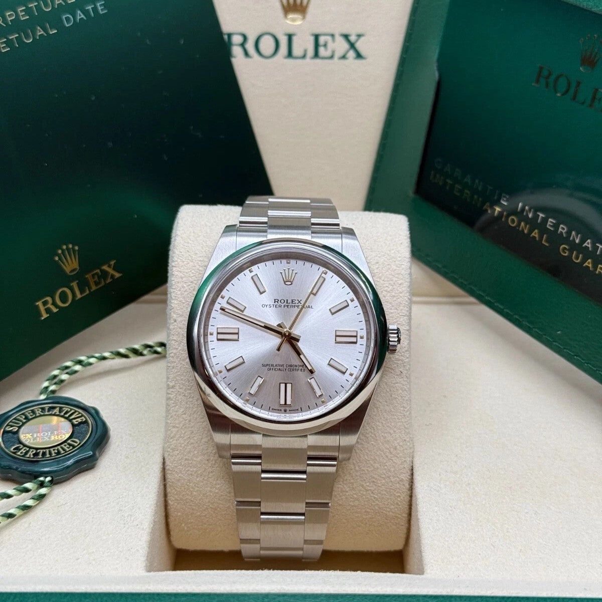 Montre Rolex Oyster Perpetual 41 en acier Oystersteel