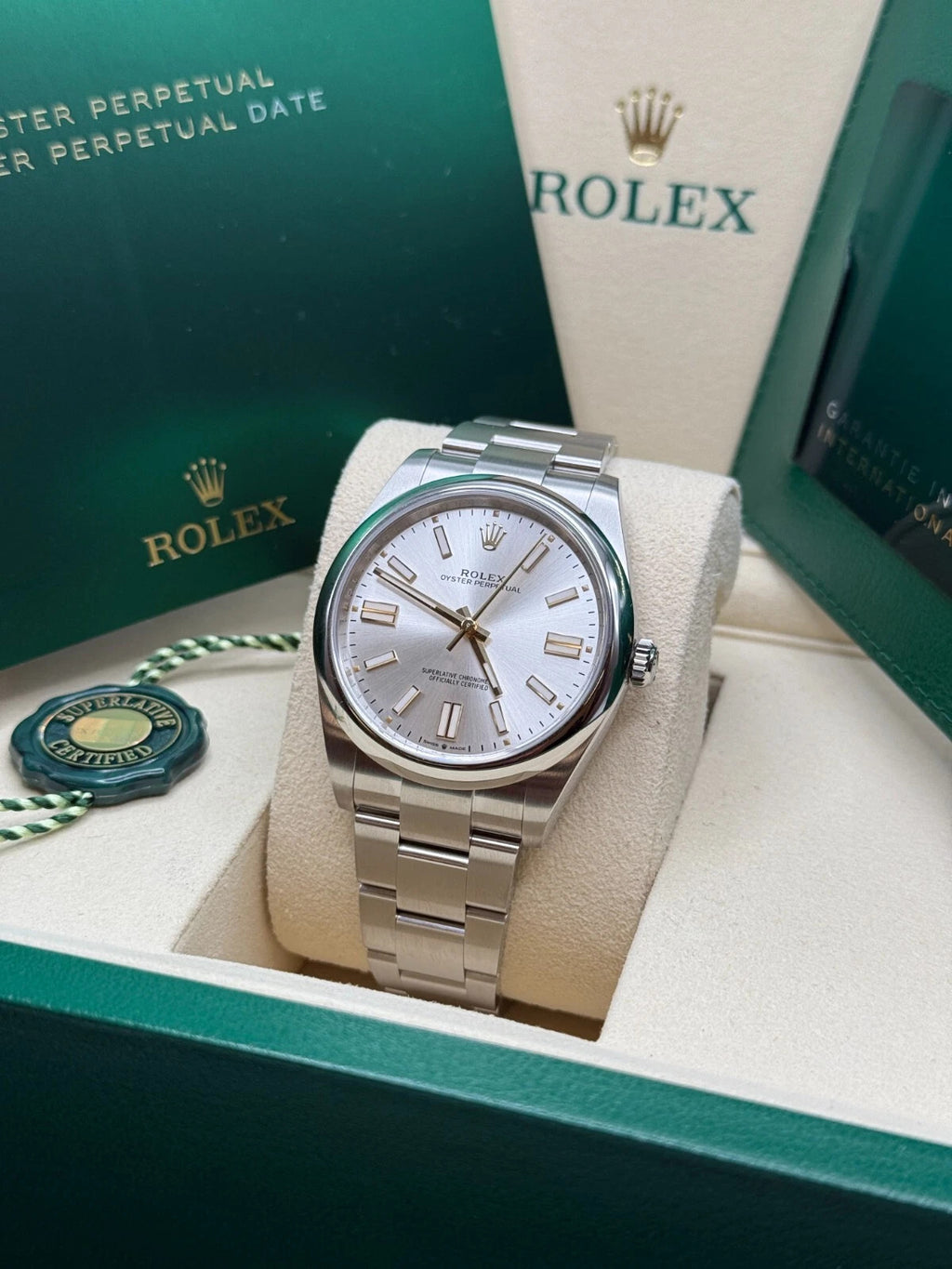 Montre Rolex Oyster Perpetual 41 en acier Oystersteel