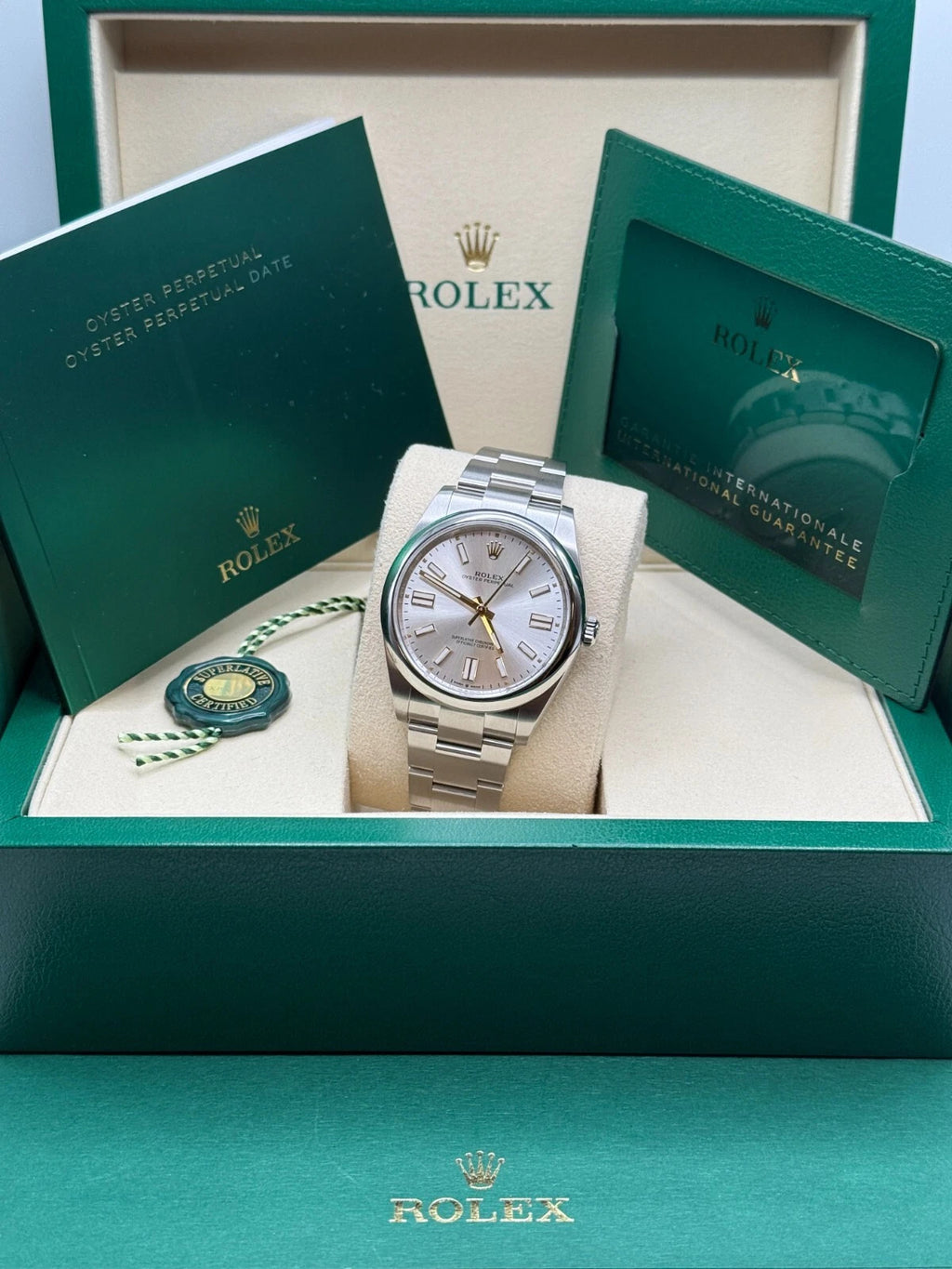 Montre Rolex Oyster Perpetual 41 en acier Oystersteel